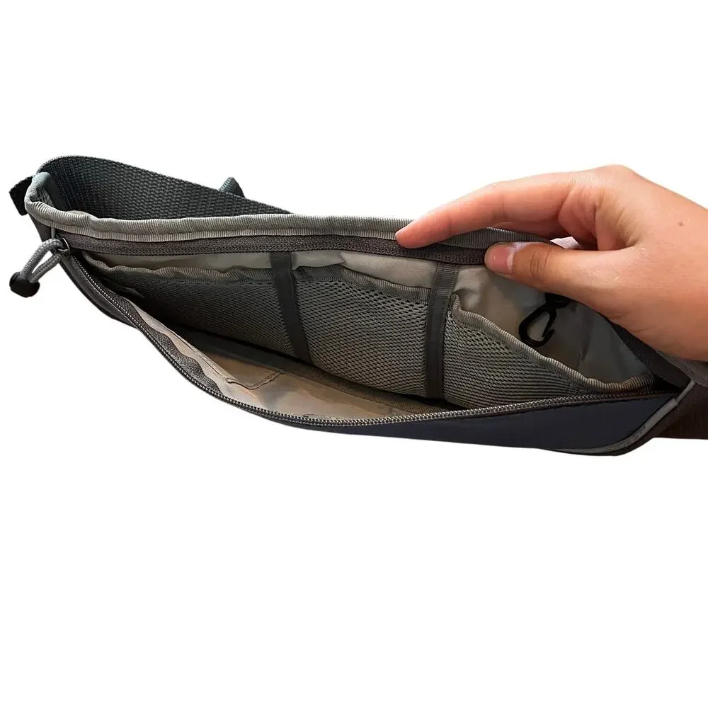 Sportline Lightweight Adjustable Breathable Slim Waist Belt Fanny Pack Running